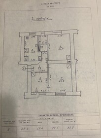 3-комн. вторичка, 89 м<sup>2</sup>, поверх 2/3